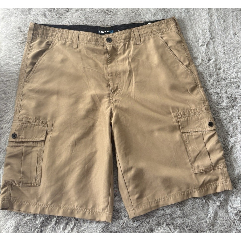 Tony Hawk shorts size 40 skateboarding khaki new